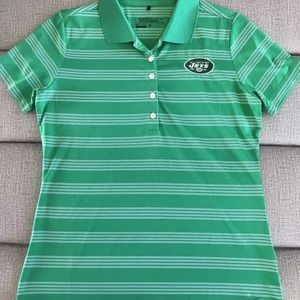 Women’s M Nike New York Jets Polo NWOT